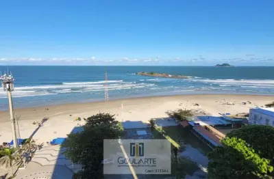 Apartamento alto padrão frente mar, 4 dormitórios, vista total do mar na praia da pitangueiras-guarujá/sp.