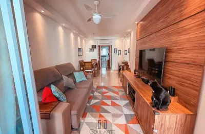 Apartamento alto padrão com 2 dormitórios sendo 1 suíte, á 300 da praia da pitangueiras-guarujá/sp.