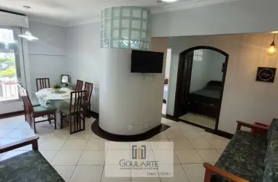 Apartamento com 2 dormitórios, á menos de 200 metros do mar - pitangueiras-guarujá/sp.
