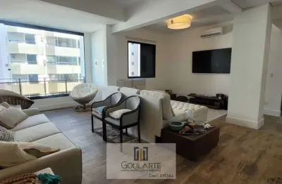 Apartamento alto padrão com 2 dormitórios sendo 1 suíte, na praia da pitangueiras-guarujá/sp.