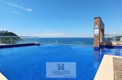 Apartamento alto padrão com sacada gourmet, 3 suítes, lazer completo no condomínio,  - tombo - guarujá/sp.