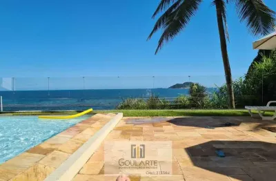 Apartamento com vista total mar, 3 dormitórios sendo 1 suíte, lazer no condomínio - astúrias -guarujá/sp.