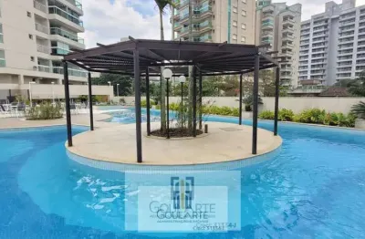 Apartamento com vista mar e sacada gourmet,2 suítes, condomínio clube ,lado praia da enseada - guarujá/sp.