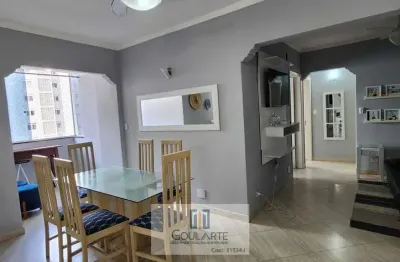 Apartamento padrão com 2 dormitórios sendo 1 suíte, à menos de 100 metros do mar, pitangueiras-guarujá/sp.