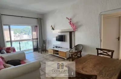Apartamento com vista lateral do mar, 2 dormitórios, á menos de 50 metros do mar na praia de pitangueiras-guarujá/sp.