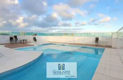 Apartamento com sacada gourmet , 3 dormitórios climatizados sendo 2 suítes, lazer completo no condomínio, pitangueiras - guarujá/sp.