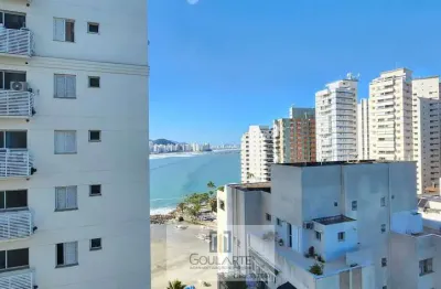 Apartamento alto padrão com acesso a sacada gourmet, 3 suítes climatizadas e lazer completo no condomínio, na praia das asturias-guarujá/sp