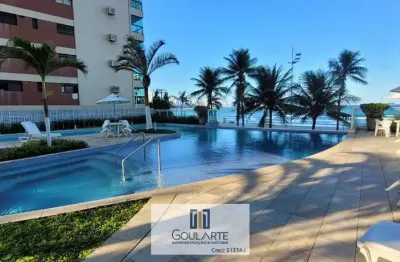 Apartamento alto padrão com 2 dormitórios climatizados sendo 1 suíte, lazer completo no condomínio, na praia das astúrias - guarujá/sp.