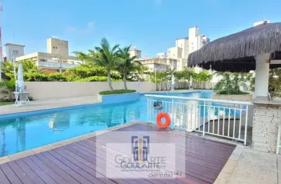 Apartamento alto padrão em condomínio clube, 3 dormitórios sendo 1 suíte climatizada, lazer no condomínio na praia do tombo - guarujá/sp