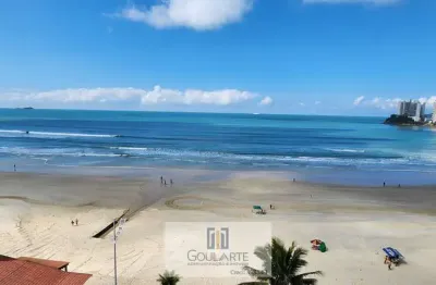 Apartamento alto padrão com acesso a sacada frente mar, 2 dormitórios climatizados sendo 1 suíte com sacada privativa, na praia das pitangueiras - guarujá sp.