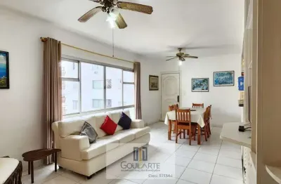 Apartamento com 4 dormitórios sendo 2 suíte com sacada compartilhada, lazer no condomínio na praia da pitangueiras - guarujá/sp.