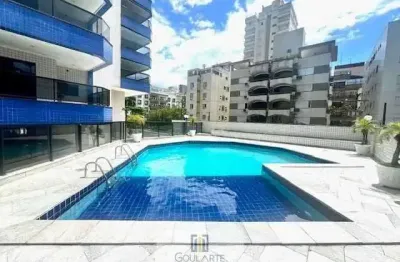 Apartamento duplex com acesso a sacada gourmet, 3 suítes climatizadas + dormitório de serviço, lazer no condomínio ,lado praia na enseada-guarujá/sp.