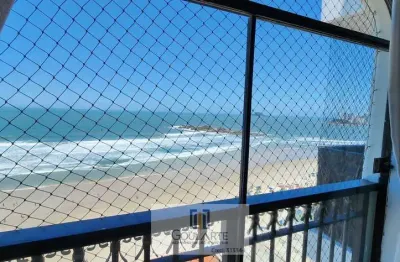Apartamento alto padrão com sacada frente mar, 3 suítes climatizadas + dormitório de serviço, na praia das pitangueiras- guarujá/sp.