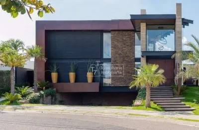 Casa com 5 dormitórios à venda, 460 m² por r$ 6.800.000,00 - condomínio helvetia park iii - indaiatuba/sp