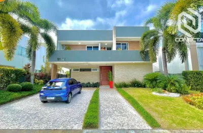 Casa com 4 dormitórios à venda, 253 m² por r$ 2.400.000,00 - abrantes - camaçari/ba