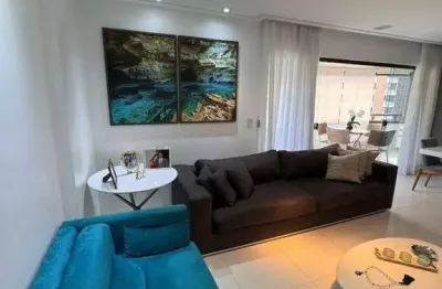 Apartamento com 3 dormitórios à venda, 135 m² por r$ 1.280.000,00 - alphaville i - salvador/ba