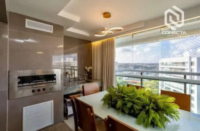 Apartamento com 4 dormitórios à venda, 195 m² por r$ 2.900.000,00 - patamares - salvador/ba