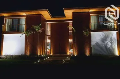 Casa com 6 dormitórios à venda, 420 m² por r$ 4.950.000,00 - praia do forte. - mata de são joão/ba