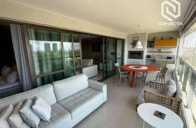 Apartamento com 4 dormitórios à venda, 195 m² por r$ 2.900.000,00 - patamares - salvador/ba