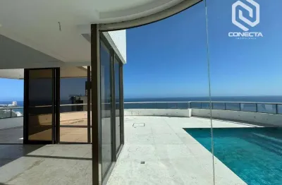 Cobertura com 4 dormitórios à venda, 501 m² por r$ 5.500.000,00 - ondina - salvador/ba