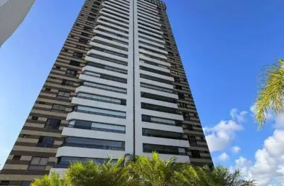 Lumno apartamento com 4 dormitórios à venda, 225 m² por r$ 2.700.000 - patamares - salvador/ba
