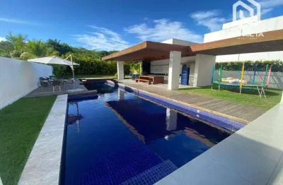 Interlagos - casa com 5 dormitórios à venda, 750 m² por r$ 4.900.000 - camaçari