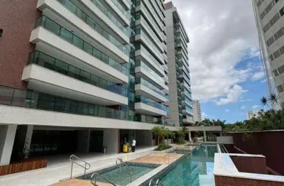 Apartamento com 4 dormitórios à venda, 203 m² por r$ 3.200.000 - alphaville i - salvador/ba