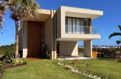 Casa com 6 dormitórios à venda, 556 m² por r$ 6.800.000,00 - guarajuba - camaçari/ba