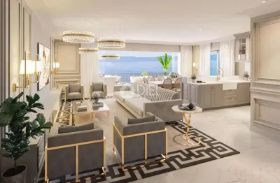 Apartamento com 201m² com 4 suítes em itapema-sc, centro, itapema - sc