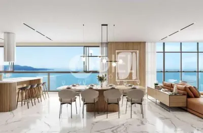 Apartamento meia praia sc 4 suítes lazer completo, meia praia, itapema - sc