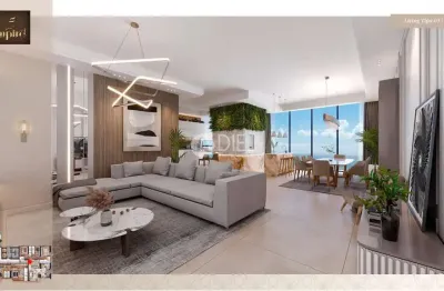 Apto vista mar 4 suítes e 4 vagas em itapema-sc!, meia praia, itapema - sc