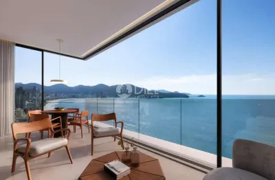 Frente para o mar com 4 suítes na meia praia-sc!, meia praia, itapema - sc