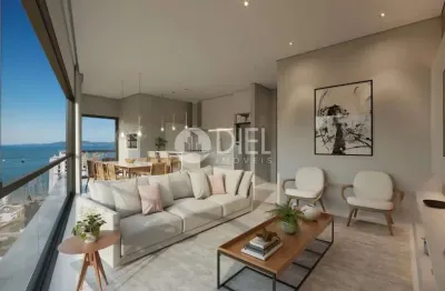 Penthouse com 5 suítes na meia praia - sc!, centro, itapema - sc