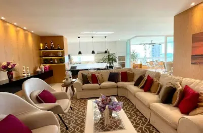 Apartamento com 4 suítes 3 vagas na meia praia-sc, meia praia, itapema - sc