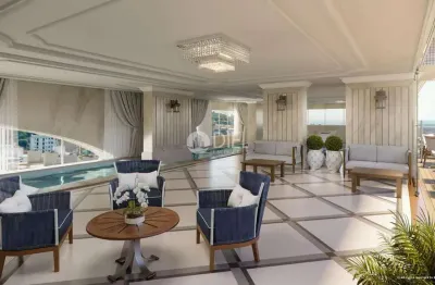Apartamento com 4 suítes e 3 vagas, meia praia, itapema - sc