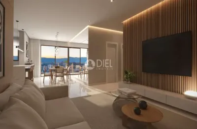 Apartamento com 3 dormitórios e 2 vagas no perequê, pereque, porto belo - sc