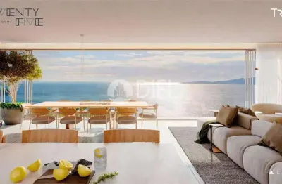 Apartamento com 4 suítes em itapema-sc quadra mar, centro, itapema - sc