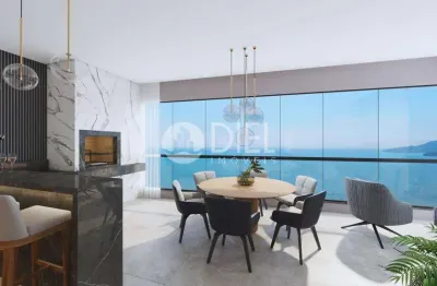 Vista mar defenitiva 4 suítes 3 vagas + lazer  , balneário perequê, porto belo - sc