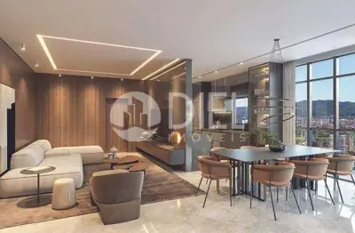 Apartamento com 4 suítes a poucos metros do mar!, meia praia, itapema - sc