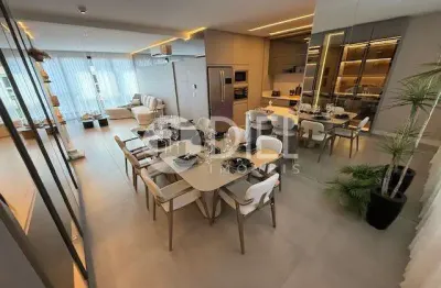 Apartamento mobiliado, 4 dormitórios e 3 vagas!, barra sul, balneário camboriú - sc