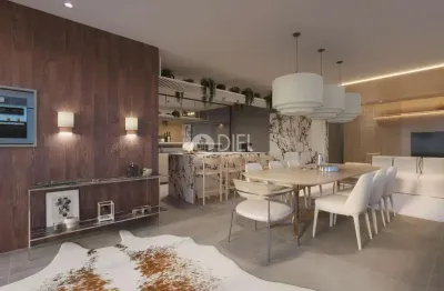 Penthouse quadra mar com 5 suítes em itapema-sc, meia praia, itapema - sc