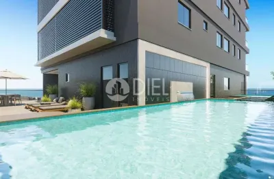 Apto na planta com 3 suítes e 2 vagas em itapema, meia praia, itapema - sc