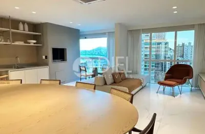 Apto com 3 suítes, 4 vagas, lazer e na quadra mar, centro, itapema - sc