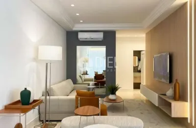 Apto mobiliado, na quadra do mar com 3 suítes!, meia praia, itapema - sc