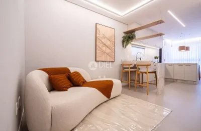 Apto mobiliado com 2 suítes e 1 vaga em porto belo, pereque, porto belo - sc