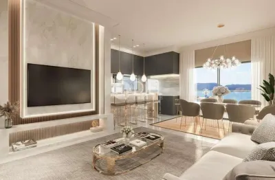 Apto com 2 suítes e 2 vagas de garagem , pereque, porto belo - sc