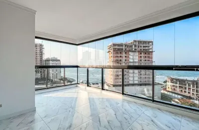 Apto com 3 suítes, 2 vagas e uma ótima vista mar, pereque, porto belo - sc