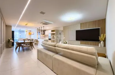 Apartamento mobiliado com 4 suÍtes e 3 vagas!, Meia Praia, Itapema - SC