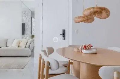 Apto mobiliado com 3 suÍtes e 2 vagas em itapema!, Meia Praia, Itapema - SC