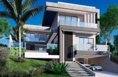 Terreno em condomínio fechado à venda na Avenida Aquarela do Brasil, 16, Condomínio Residencial Jaguary, São José dos Campos